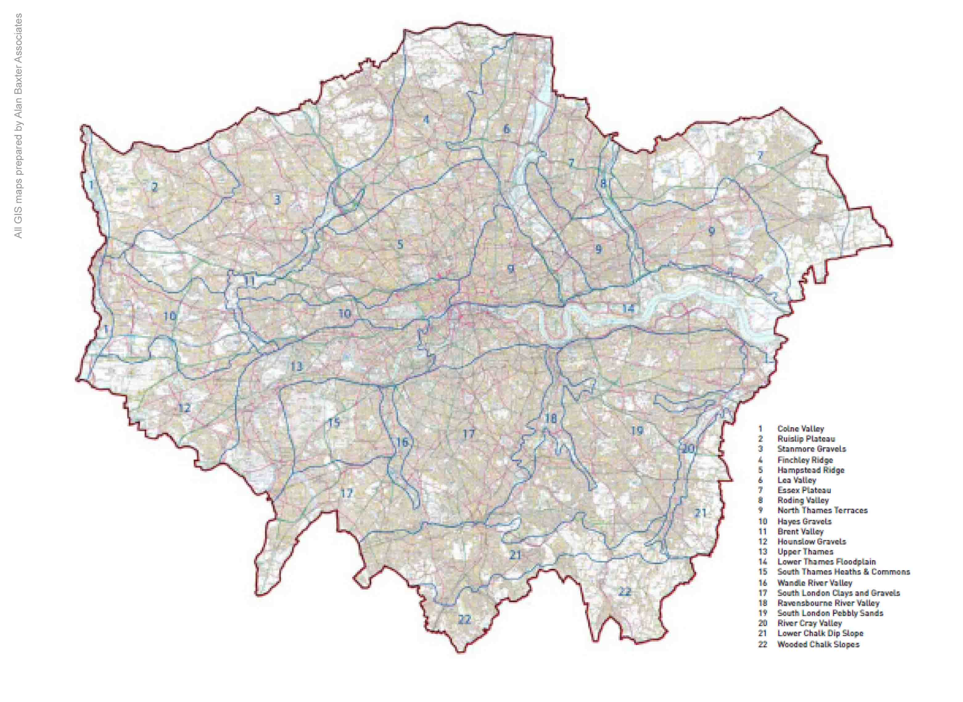 London-wide - landscape types